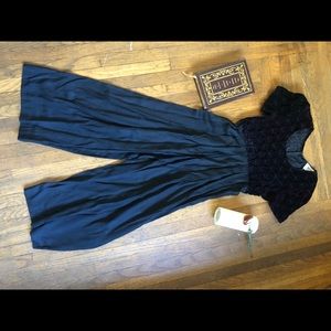 Black Vintage Jumpsuit. Size 10P